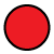 Red circle with black outline