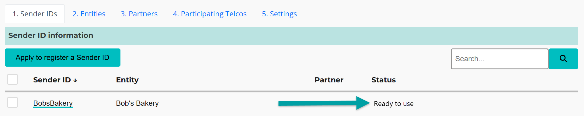A screenshot of the Entity contact details form. The Title field, the First name field, the Last name field, the Email address field and the Telephone field are all numbered 14.