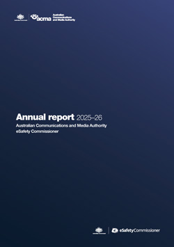 Decorative image: Book cover for the Annual reprot