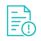 Direction or warning icon