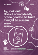 ACMA First Nations posters - phone scams 1