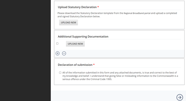 RBS portal: declaration 2