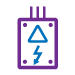 Icon for solar inverters