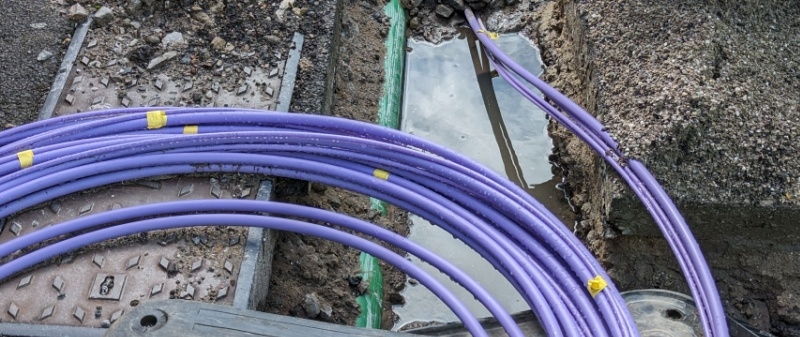 Decorative image - Fiber optic broadband infrastructure