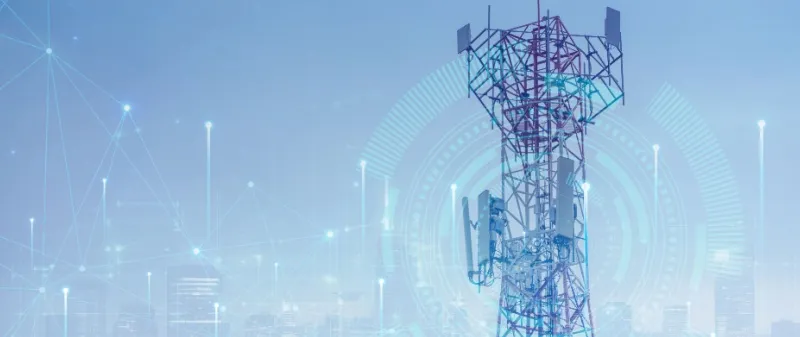 Decorative image - Telecommunications tower