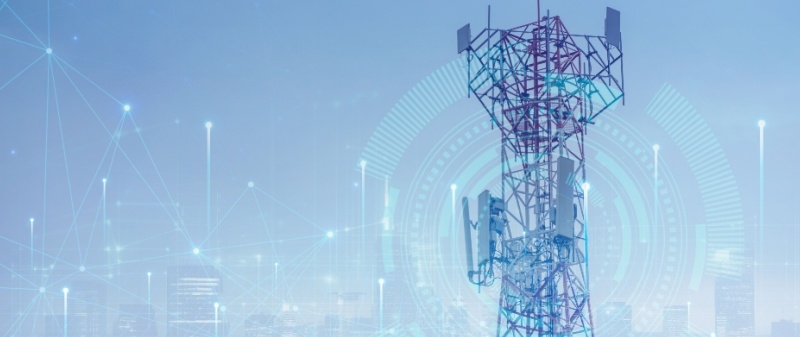 Decorative image - Telecommunications tower