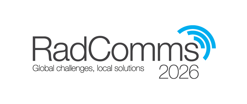 Decorative image - RadComms 2026 banner