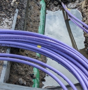 Decorative image - Fiber optic broadband infrastructure