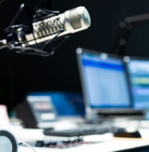 Decorative image - Radio station studio equipment