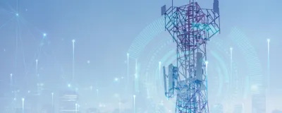 Decorative image - Telecommunications tower